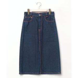 「SEE BY CHLOE」 デニムスカート 36 ブルー レディース