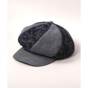 「CA4LA」 キャスケット ONESIZE ネイビー レディース