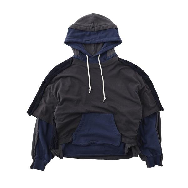 パーカー FACETASM LAYERED HOODIE JOO-SW-U01 メンズ レディース