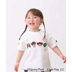 tシャツ 「Disney/Pixar」TOY STORY / アップリケ半袖Tシャツ キッズ 子供服 男の子 女の子