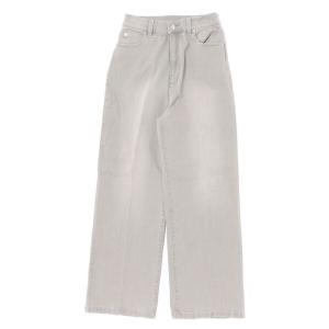 パンツ サマーデニムワイドパンツ レディース