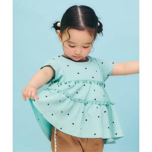 tシャツ 「UVカット」さらさらワッフルフレアチュニック キッズ 子供服 女の子｜ZOZOTOWN Yahoo!店