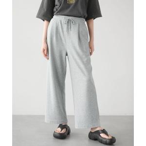 パンツ 超冷感スウェットイージーパンツ レディース