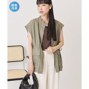 コート アウター 「接触冷感」Wポケットベスト レディース｜ZOZOTOWN Yahoo!店
