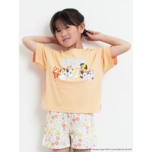 tシャツ 「ブルーイ」プリントTシャツ キッズ 子供服 男の子 女の子