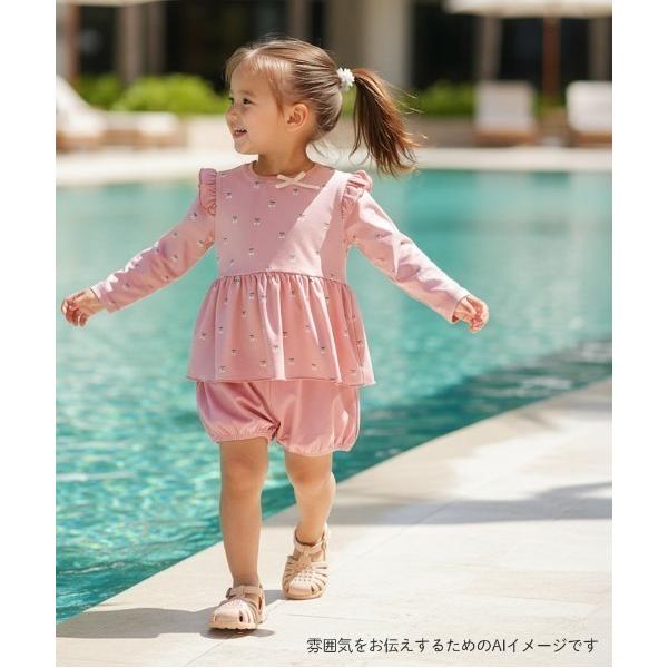水着 「10mois(ディモワ)」ラッシュガードセット 85cm・95cm・105cm キッズ 子供...