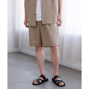 ワイドパンツ ハーフパンツ パンツ 短パン クリーンサッカー/ショーツ/647039 メンズ