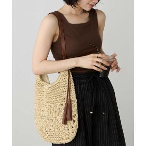 かごバッグ カゴバッグ 「BONLECILL Marche」ペーパーかごショルダーバッグ