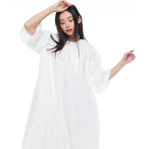 シャツワンピース 「Narcissus」バルーンシャツワンピース
