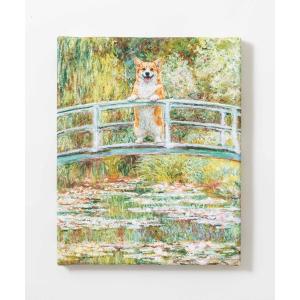 ポスター 世界の名画 ウェルシュコーギー 犬 アートキャンバス
