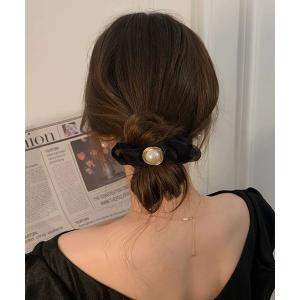 シュシュ 「456700」パールシースルーシュシュ/ヘアゴム(RZ)