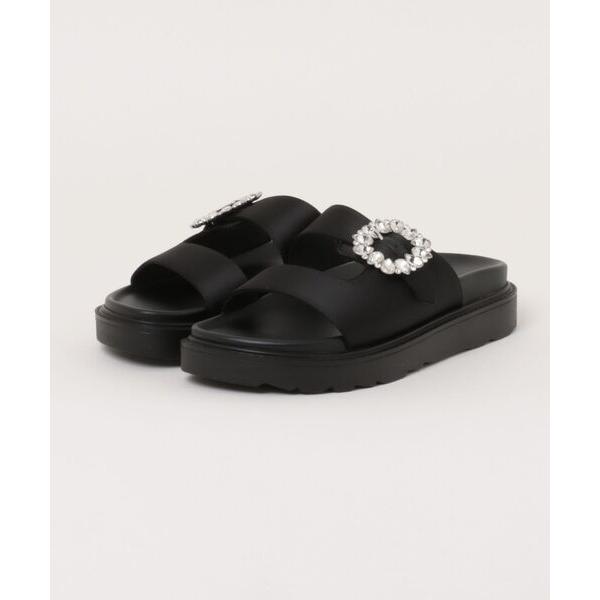 サンダル ABC SELECT エービーシーセレクト BIJOU FLAT SANDAL ビジュ―フ...