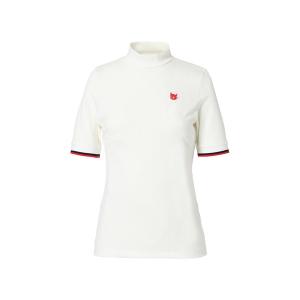 ブラウス シャツ WOMEN リブモックネック レディース