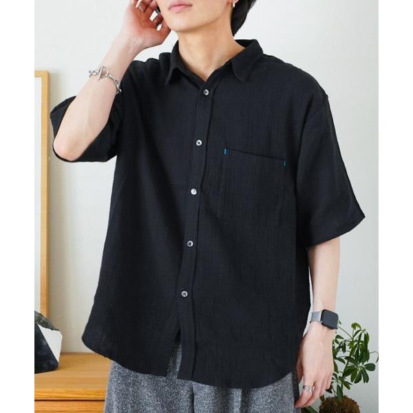 シャツ 半袖 「インフルエンサー idakaセレクト」ダブルガーゼシャツ メンズ