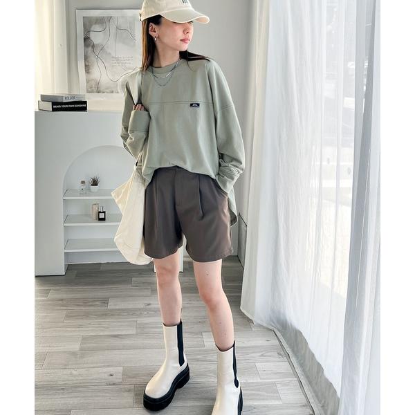 「Java」 長袖カットソー X-LARGE グレー レディース