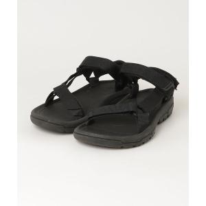 「Teva」 フラットサンダル 24cm ブラック レディース
