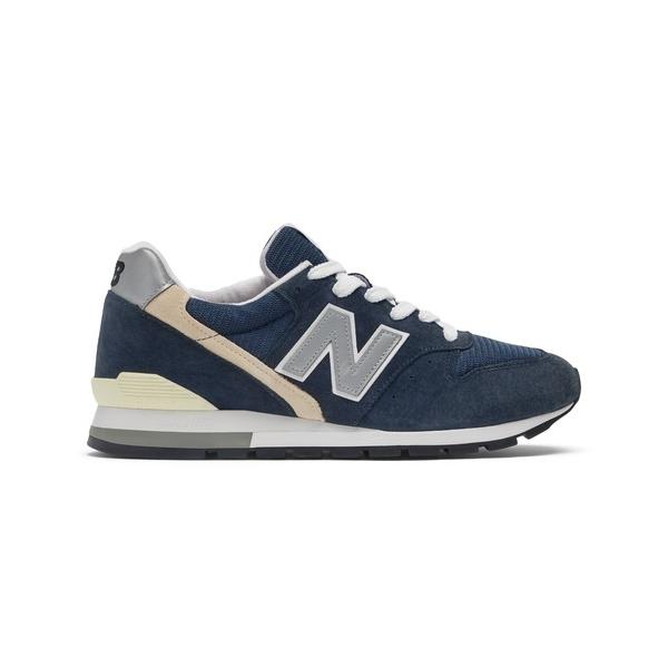 「New Balance」 ローカットスニーカー 26.5cm ネイビー メンズ