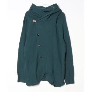 「rehacer」 カーディガン LARGE ブルーグリーン メンズ