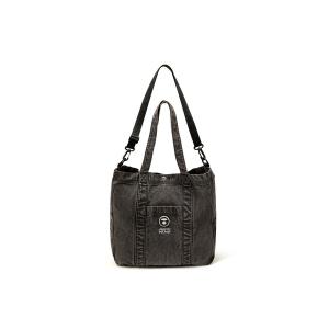トートバッグ AAPE NOW DENIM 2WAY TOTE BAG メンズ レディース