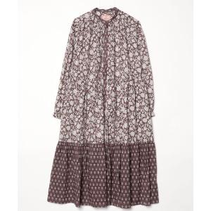 「coen」 「MARKET」長袖ワンピース M ブラウン レディース