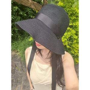 帽子 ハット 紫外線カット レディース ナローリ...の商品画像