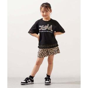 uvカット アンサンブル メッシュロゴ半袖Tシャツ+総柄ショートパンツ セット キッズ 子供服 女の子｜ZOZOTOWN Yahoo!店