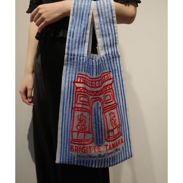 トートバッグ BRIGITTE TANAKA SAC PARIS SYMBOLE ARC DE TR...