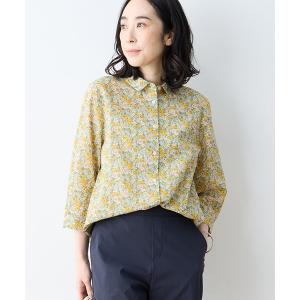 ブラウス シャツ 「Liberty」リバティプリントブラウス「綿100%」 レディース