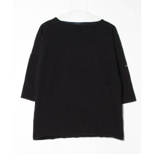 「SAINT JAMES」 7分袖カットソー M ブラック レディース