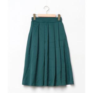 「MODE ROBE」 フレアスカート - グリーン レディース