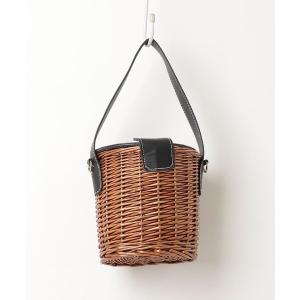 「maison vert」 かごバッグ ONE SIZE ブラック レディース