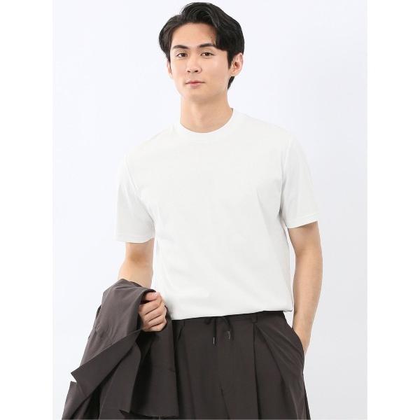 tシャツ Tシャツ メンズ 半袖 ストレッチ 接触冷感 抗菌防臭 UV 綿 コットン 無地 シルケッ...