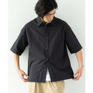シャツ シアサッカーチェックシャツ メンズ