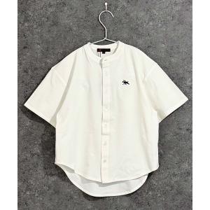 ブラウス シャツ 「POLOCHAMPS/ポロチャンプス」 ワンポイント刺繍 マルチファンクション　半袖シャツ キッズ 子供服 男の子 女の子