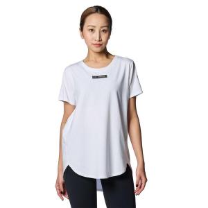 「UNDER ARMOUR」 半袖Tシャツ S ホワイト レディース
