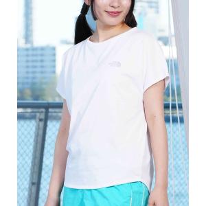 「THE NORTH FACE」 半袖カットソー X-LARGE ホワイト レディース