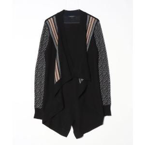 「nanette lepore」 ニットカーディガン M ブラック レディース