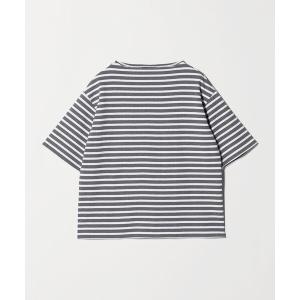 tシャツ 「SAINT JAMES」BORDER OUESSANT LOOSE/ボーダー ルーズ ドロップ Tシャツ メンズ