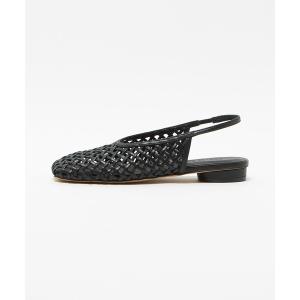 シューズ メッシュバックベルト フラット20↑ レディース