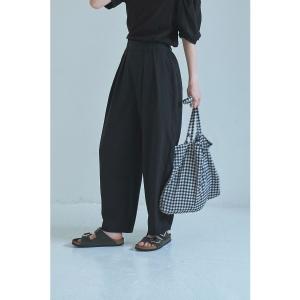 パンツ STRETCH OVAL LINE PANTS レディース