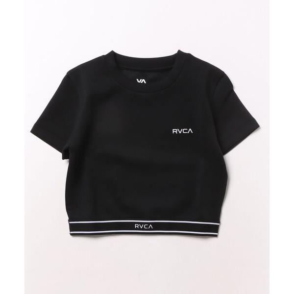 ラッシュガード RVCA SPORT ウィメンズ UTILITY SPORT CROPPED SS ...
