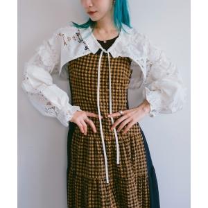 カーディガン Lace Patchwork Bolero｜レースパッチワークボレロ レディース