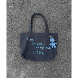 トートバッグ 「BLUELUE / ブルールー」LOVE BIG トートバッグ レディース メンズ