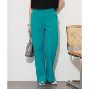 パンツ ストレッチコットンベイカーパンツ レディースの商品画像