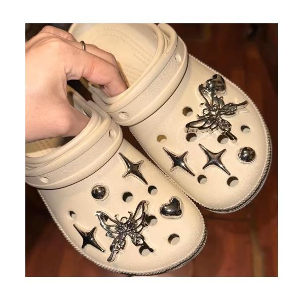 メタリックバタフライ＆スタッズ ジビッツセット