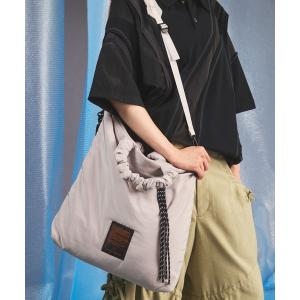 ショルダーバッグ 「UNISEX」「THEATRE PRODUCTS」Collaboration Multiway Puffer Tote Bag/シアタープロダクツコラボレーションマルチウェイパファートー…