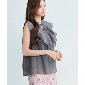 ブラウス シャツ 大きめフリルビッグカラーブラウス レディース｜ZOZOTOWN Yahoo!店