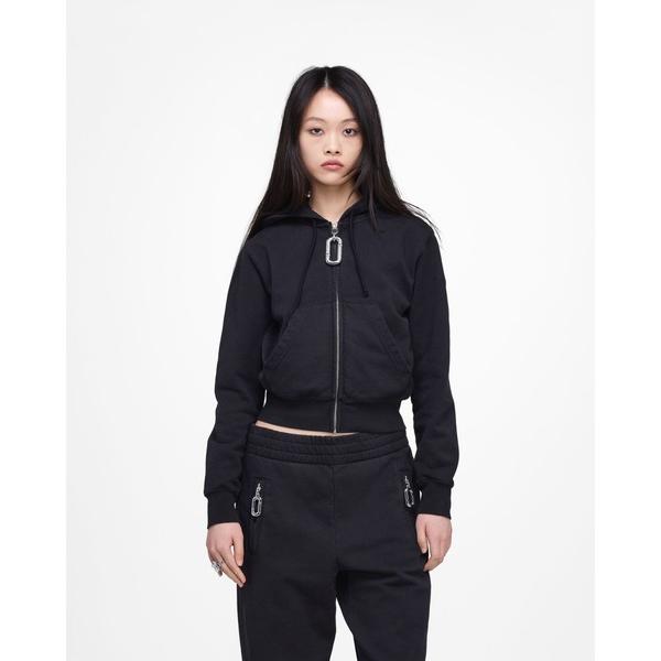 MARC JACOBS Marc Jacobs MARC CROPPED ZIP-UP スウェット