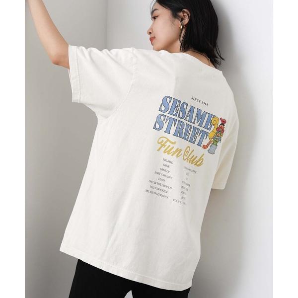 tシャツ 半袖 ＳＥＳＡＭＩロゴバンドＴ レディース