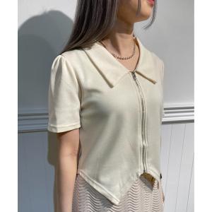 「LA POMME mint」 カーディガン SMALL アイボリー レディース